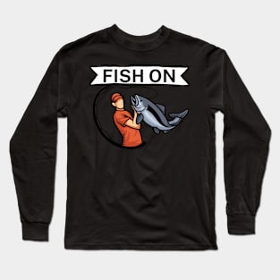 Fish on Long Sleeve T-Shirt